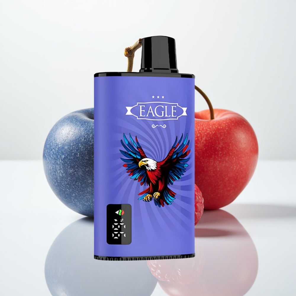 JNR EAGLE Smart 23000 Puffs Vape Desechable con Pantalla Digital y Malla 1.0ohm - Cereza Frambuesa Azul