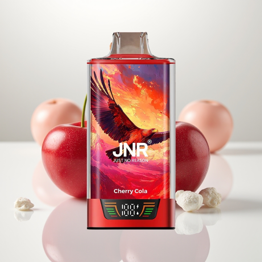 JNR Falcon Pro 28000 Desechable - Cereza Cola, 30ml, 5% Nicotina, USB-C
