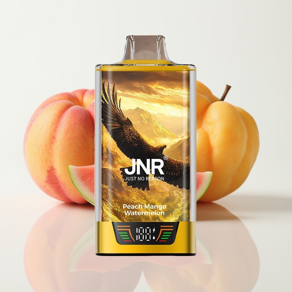 JNR Falcon Pro 28000 Disposable Vape - Durazno Mango Sandía, 30ml, 950mAh, 5% Nic