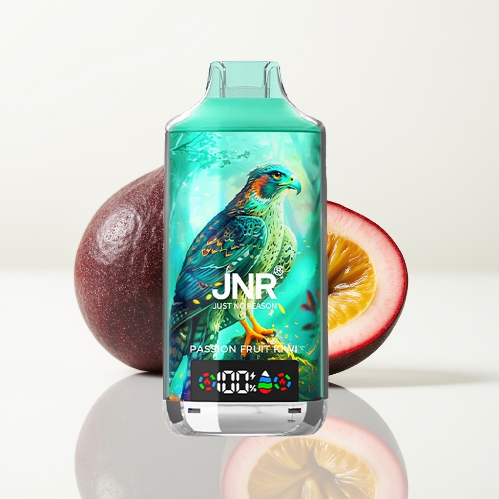 JNR Falcon X 18000 Puffs Vape Desechable Maracuyá Kiwi - Doble Malla, 24ml, Tipo-C