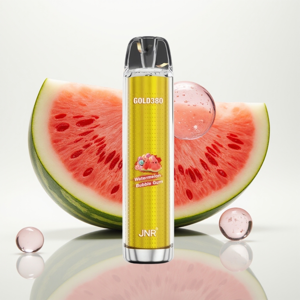 JNR Gold380 6000 Puffs Vape Desechable Chicle Sandía - 13ml, 1.0ohm, 1500mAh