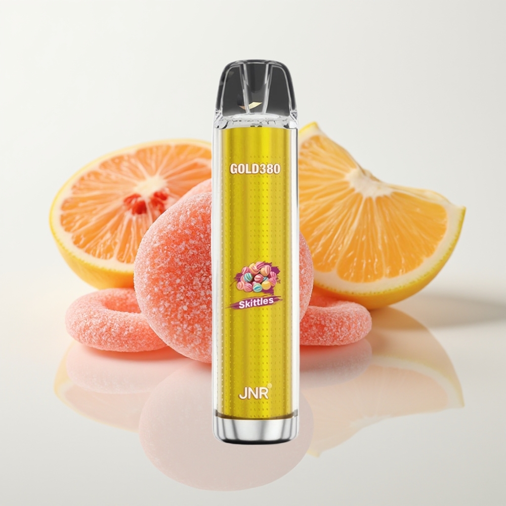 JNR Gold380 6000 Puffs Vape Desechable Skittles – 13ml, 0%/2%/5% Nicotina