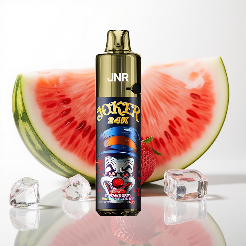 JNR Joker 24K Puffs Recargable - Fresa Sandía Hielo - 800mAh - 2% Nicotina