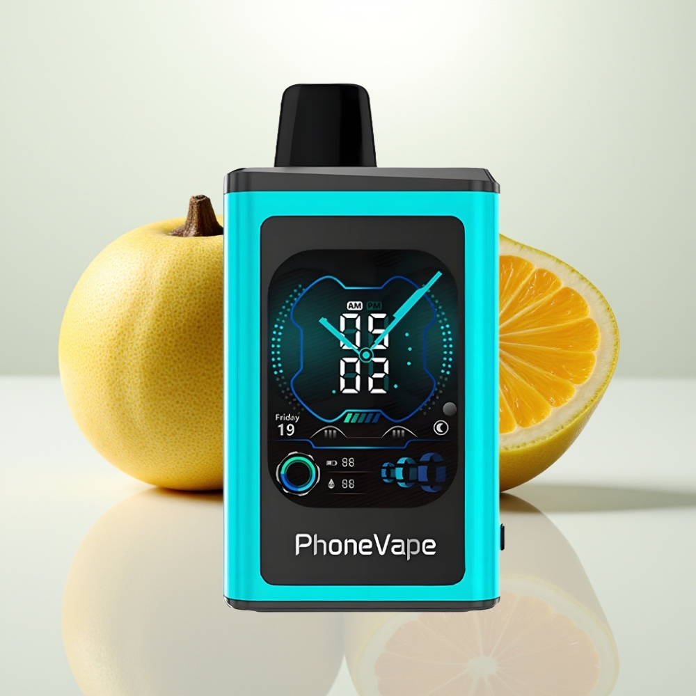 JNR PhoneVape 30000 Caladas Recargable con Turbo y Menta Miami