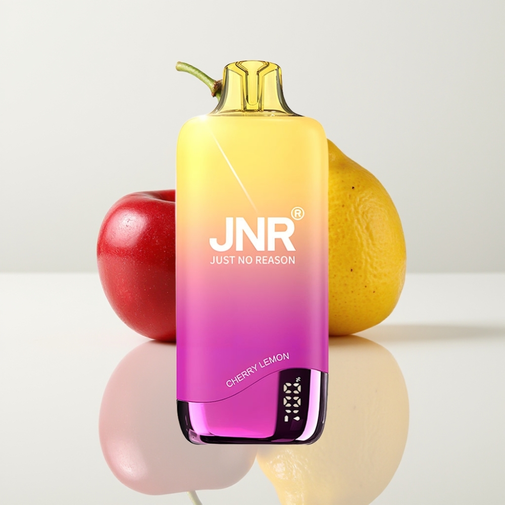 JNR Rainbow 10500 Puffs Vape Desechable Cereza Limón con Batería 600mAh y Tipo-C