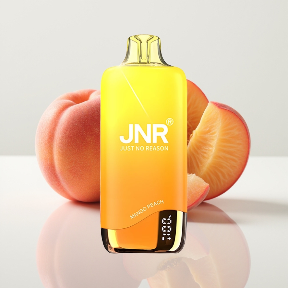 JNR Rainbow 10500 Puffs Vape Desechable Mango Melocotón - 18ml, 0.8ohm, USB-C