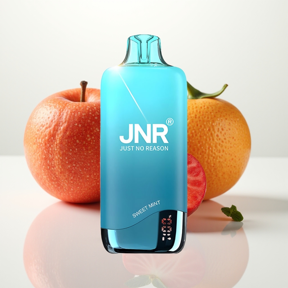 JNR Rainbow 10500 Puffs Vape Desechable - Menta Dulce, 18ml, 0.8ohm, Tipo-C