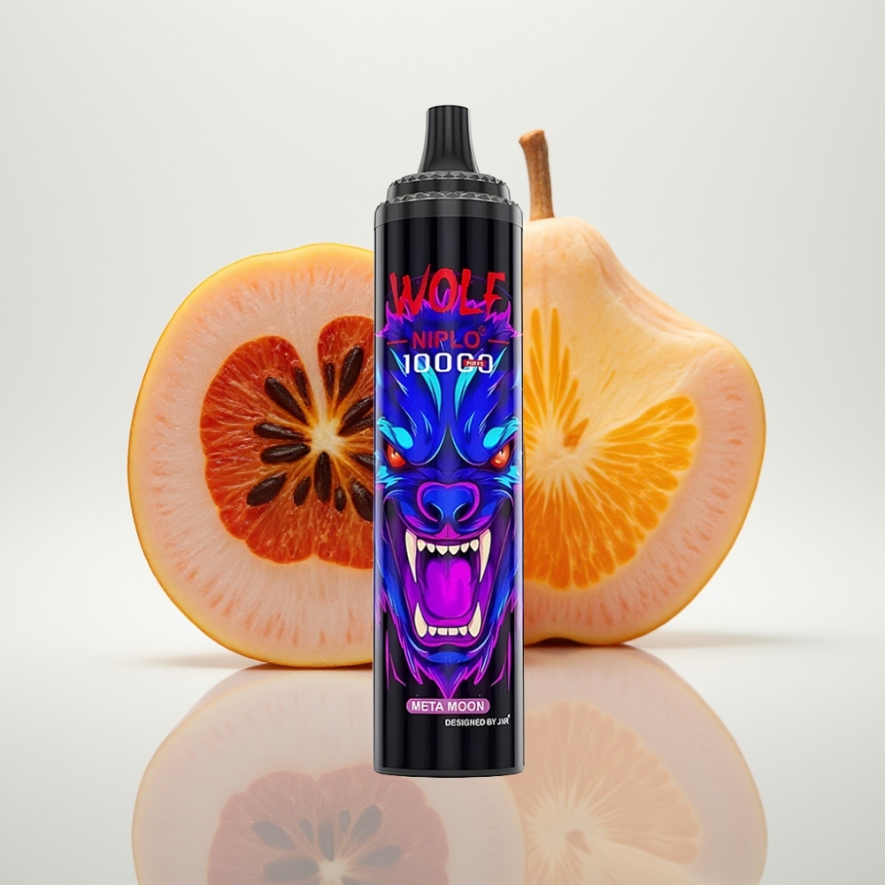 JNR Wolf Niplo 10000 Puffs Meta Luna Vape Desechable - 20ml, 650mAh, Tipo-C