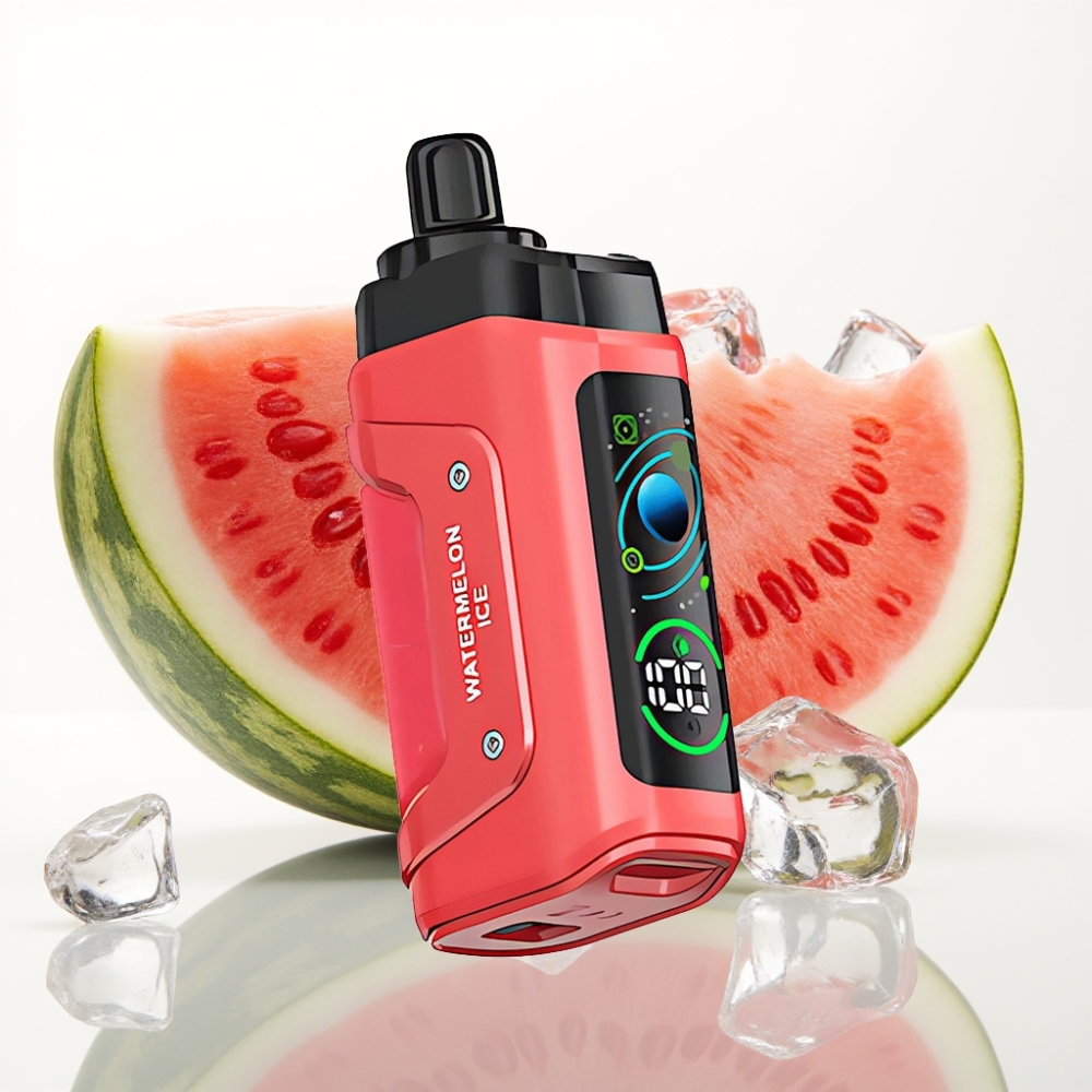 Razz Bar 45000 Puffs Vape Desechable Sandía Helada con Bobina Mesh 1.0 Ohm