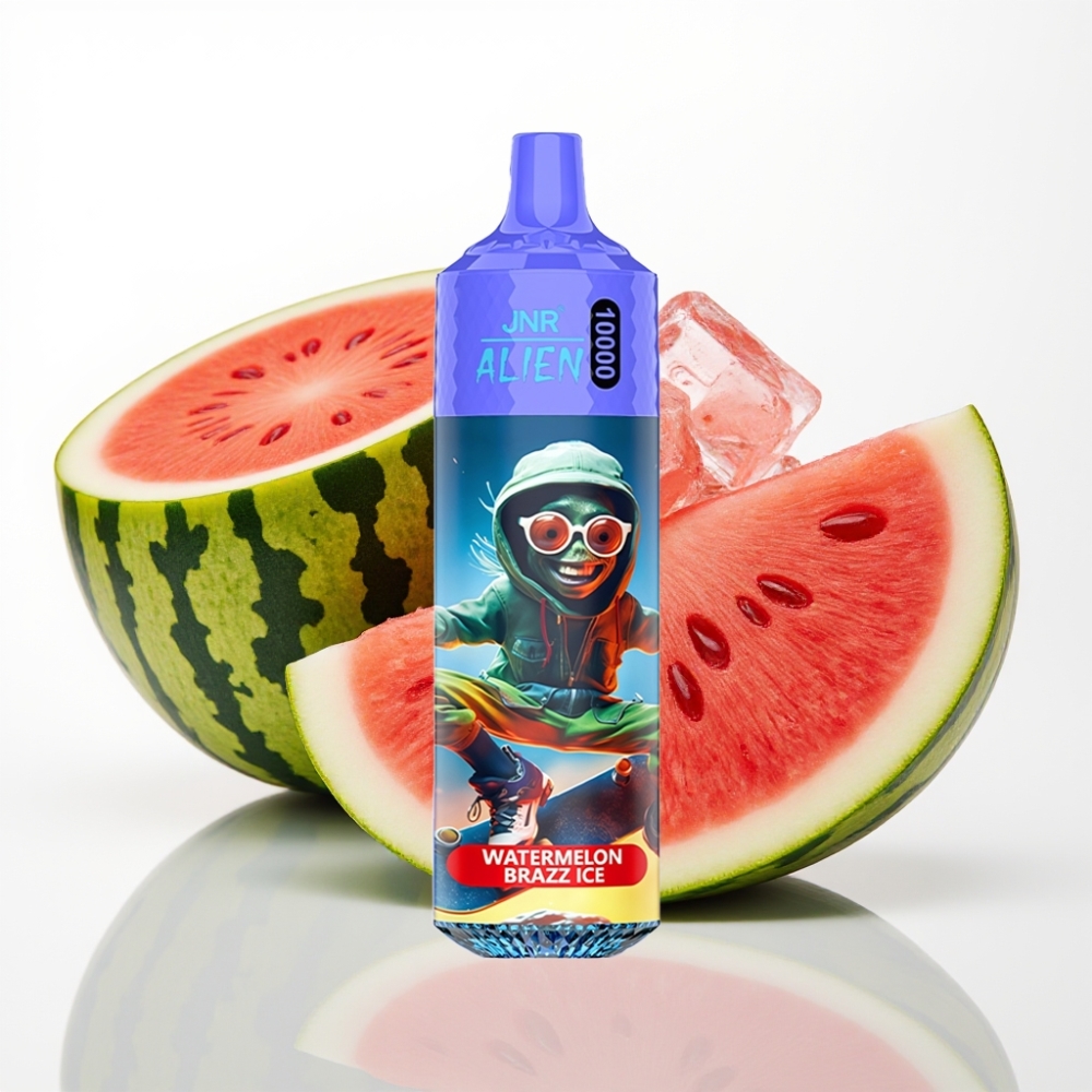 JNR Alien 10000 Puffs Vape Desechable Sandía Brazz Hielo - 20ml RGB Tipo-C