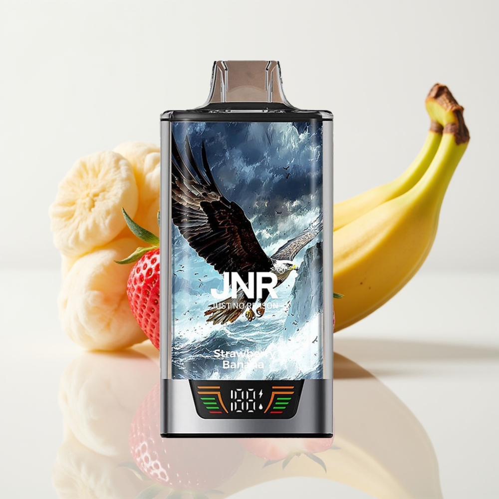 JNR Falcon Pro 28000 Desechable Fresa Plátano – 30ml 950mAh Dual Mesh