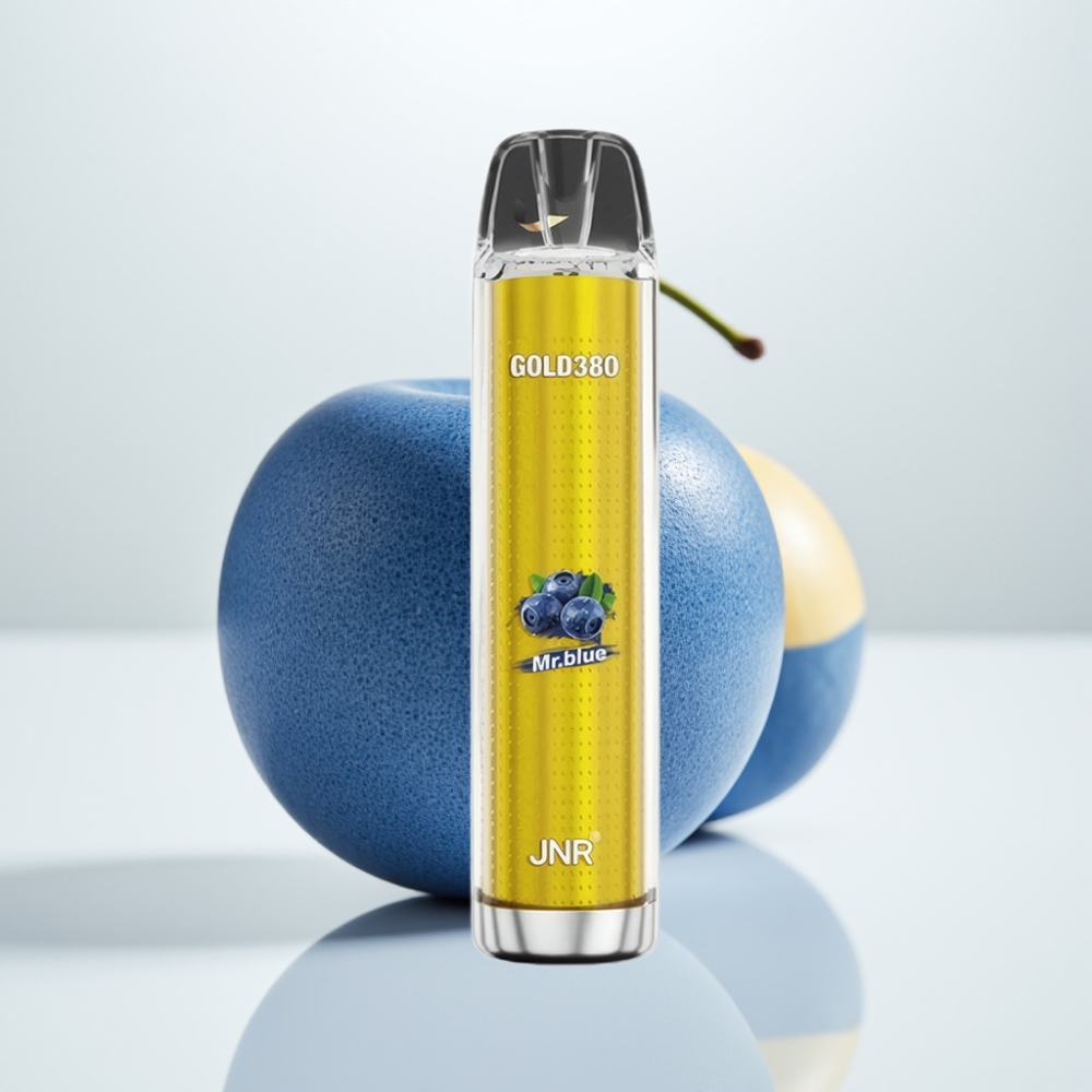 JNR Gold380 6000 Puffs Vape Desechable Mr Azul – 1500mAh 13ml 0/2/5 Nic