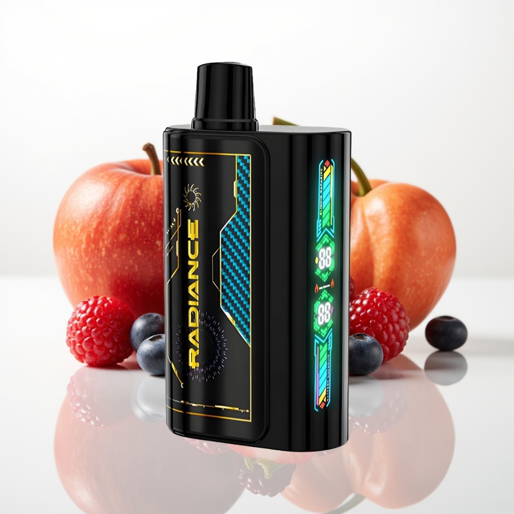 JNR Radiance 31000 Puffs Vape Recargable con Batería 950mAh y Sabores FRUTOS DEL BOSQUE