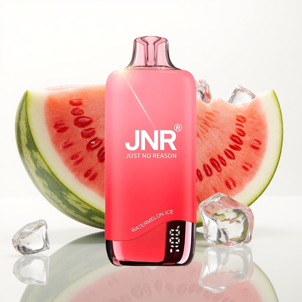 JNR Rainbow 10500 Puffs Vape Desechable Sandía Helada - 18ml 08ohm USB-C