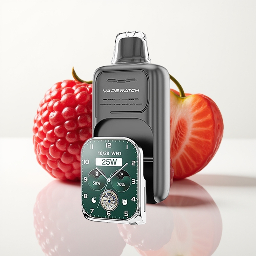 JNR VapeWatch 30000 Puffs Triple Berry 19mL 5 Dual Mesh Tipo-C