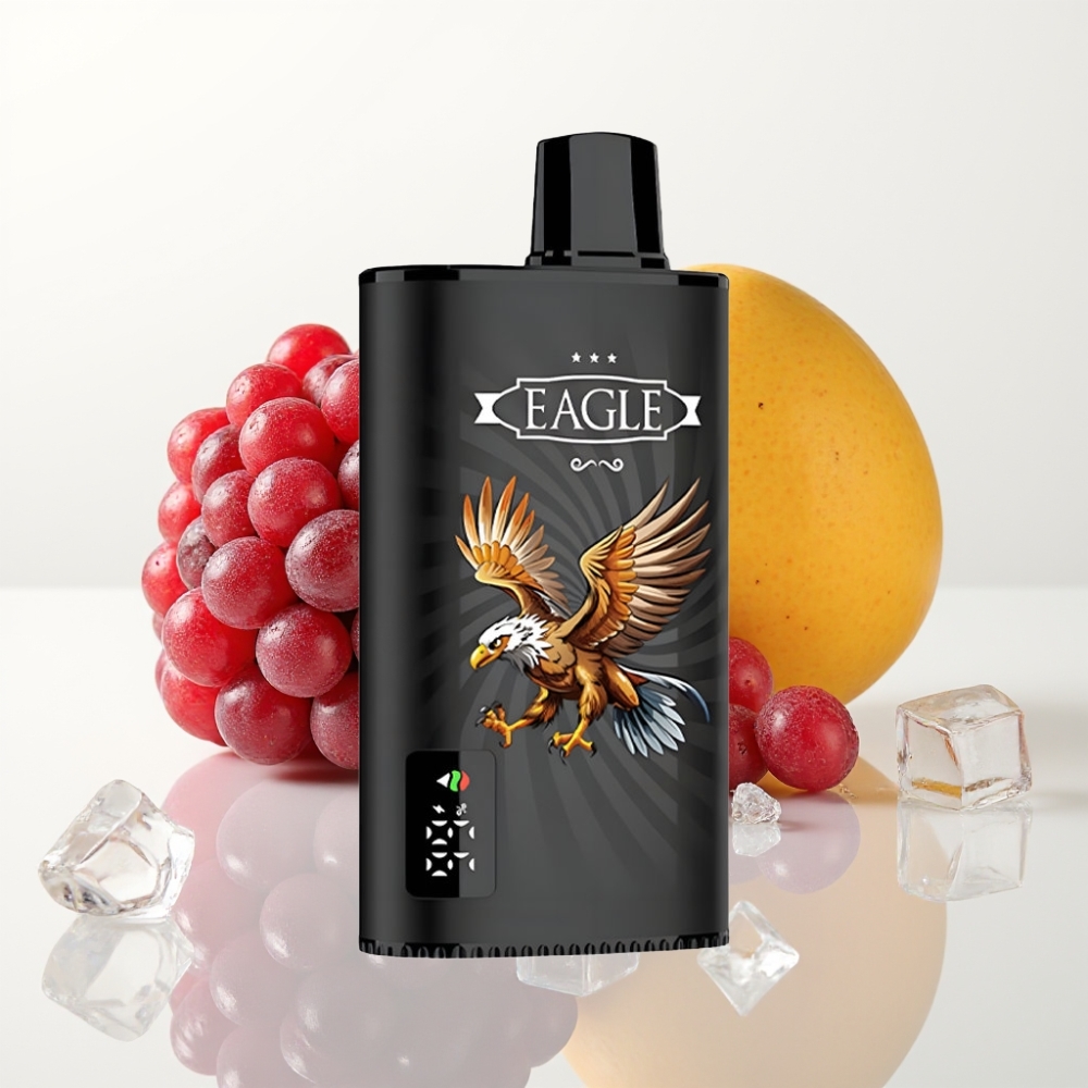 JNR EAGLE Smart 23000 Puffs Vape Desechable con Pantalla Digital y Aire Ajustable - Grosella Mango Hielo