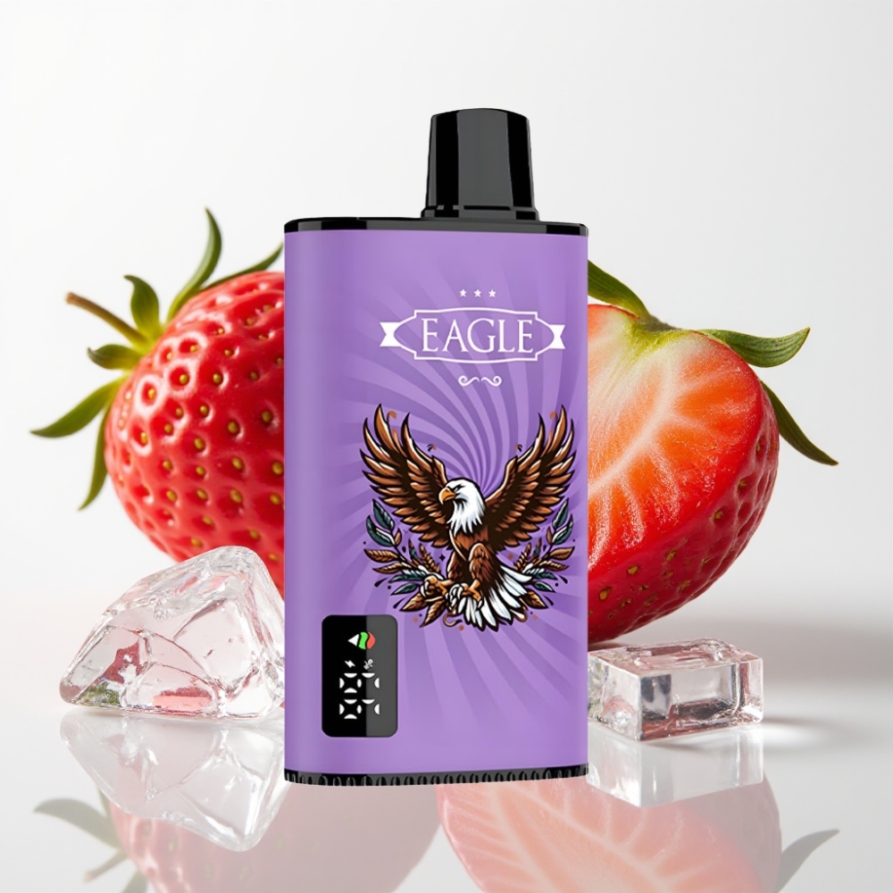 JNR EAGLE Smart 23000 Puffs Vape Desechable con Pantalla Digital y Fresa Helada