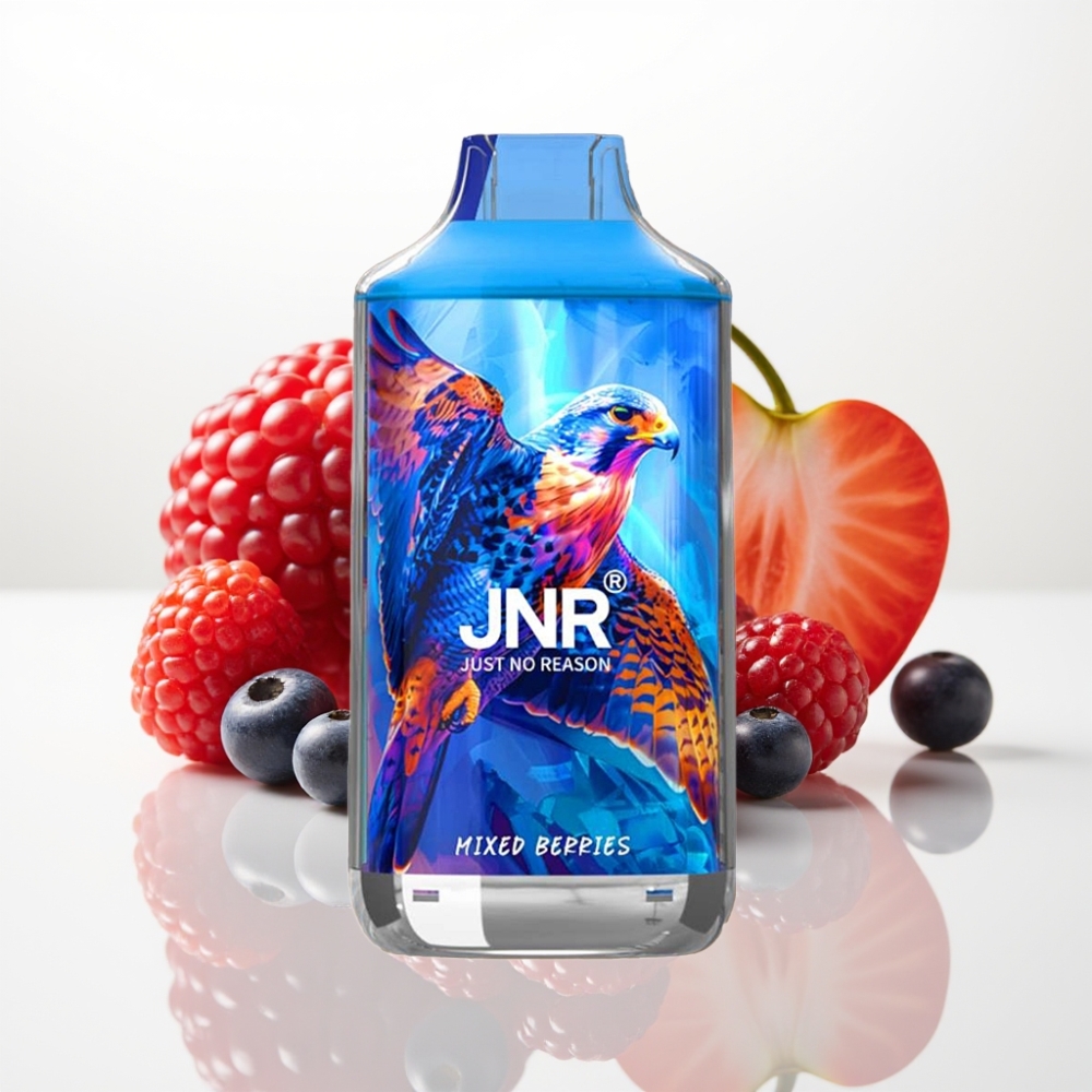 JNR Falcon 16000 Puffs Disposable Vape - Bayas Mixtas 22ml Dual Mesh Tipo C