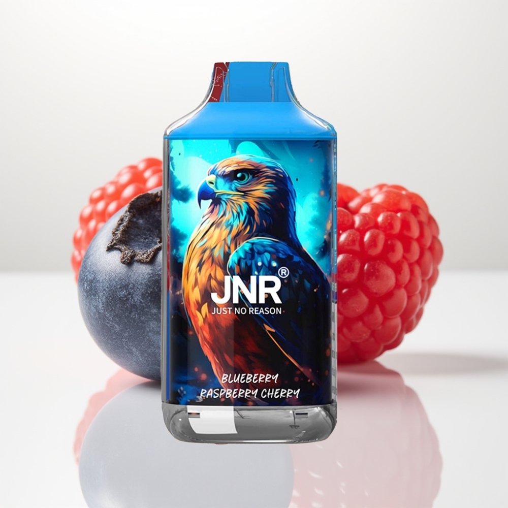 JNR Falcon 16000 Puffs Vape Desechable Arándano Frambuesa Cereza - 22ml Dual Mesh Tipo C