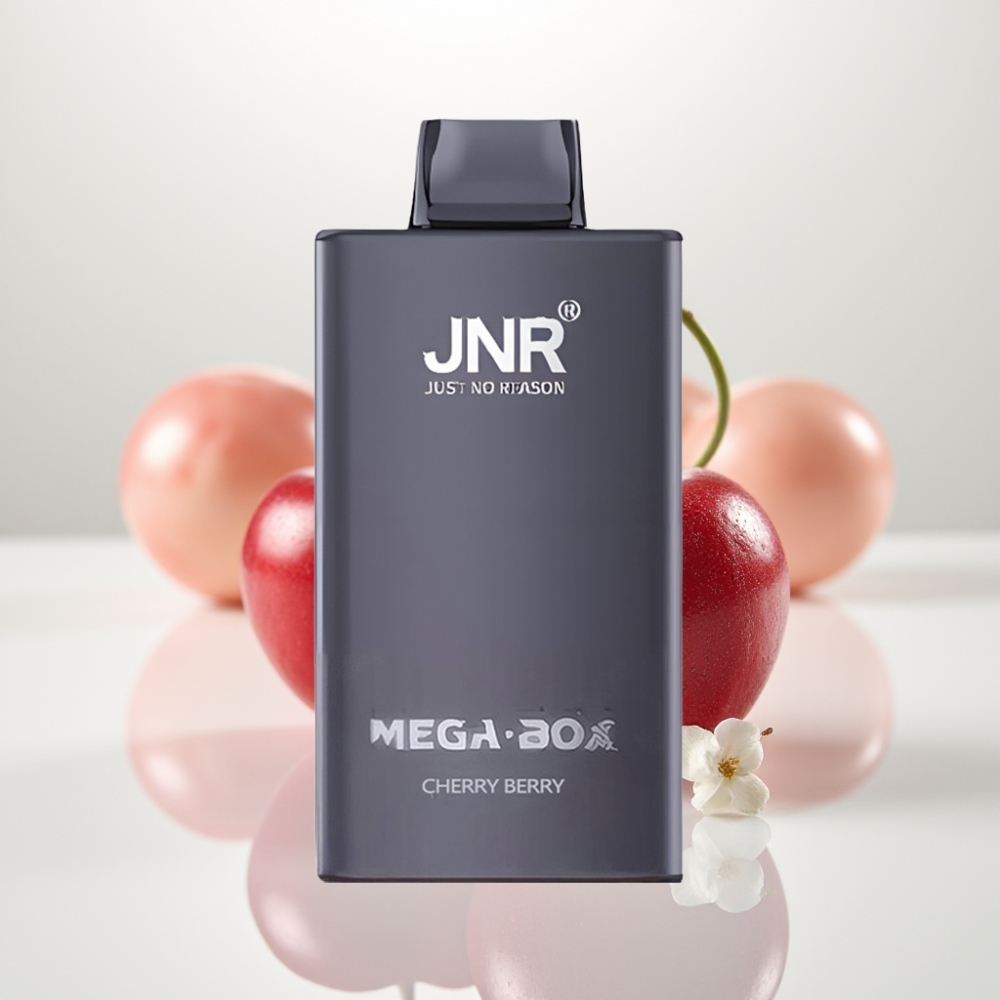 JNR Mega Box 25000 Puffs Vape Desechable Cereza y Baya