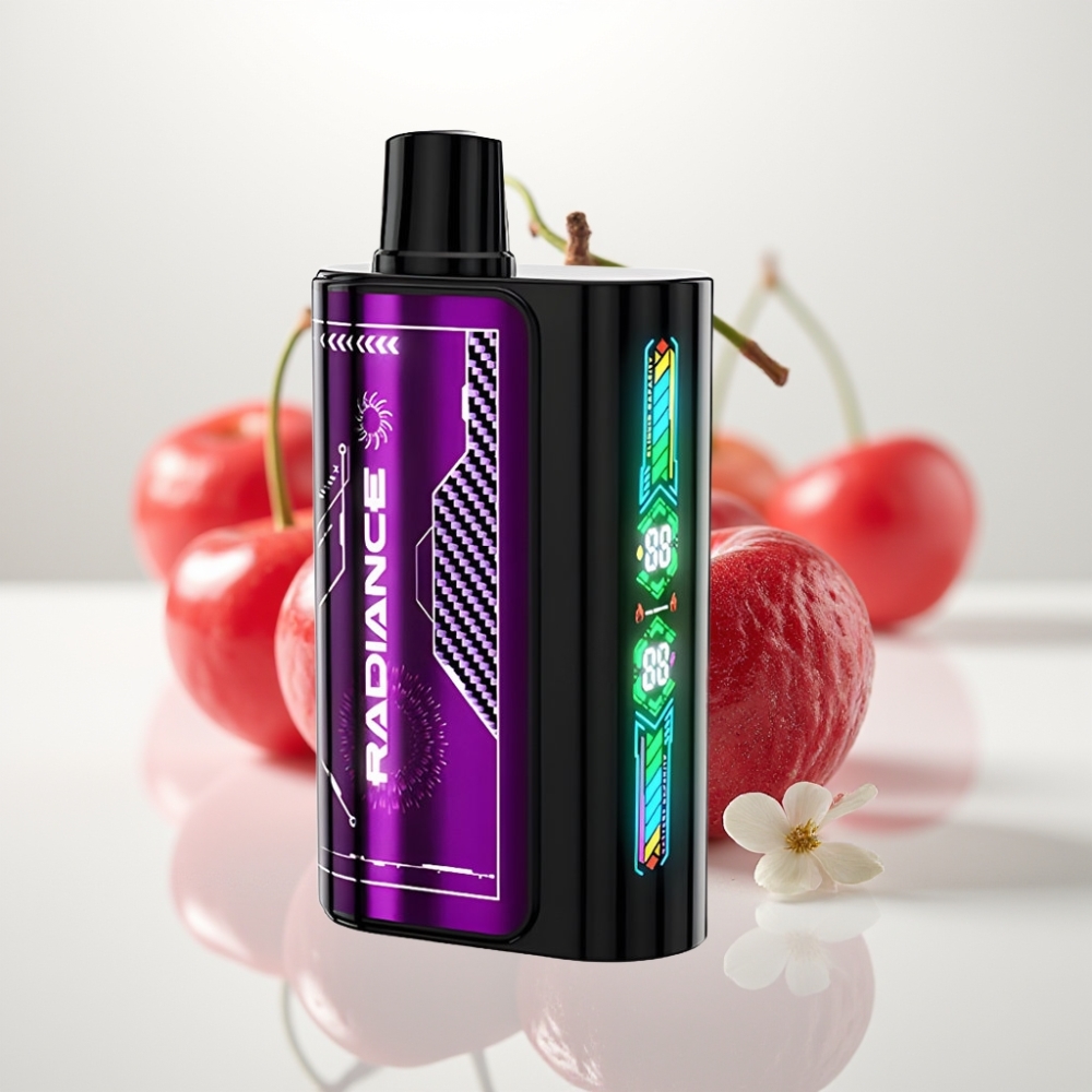 JNR Radiance 31000 Puffs Vape Recargable con Cereza y Baya