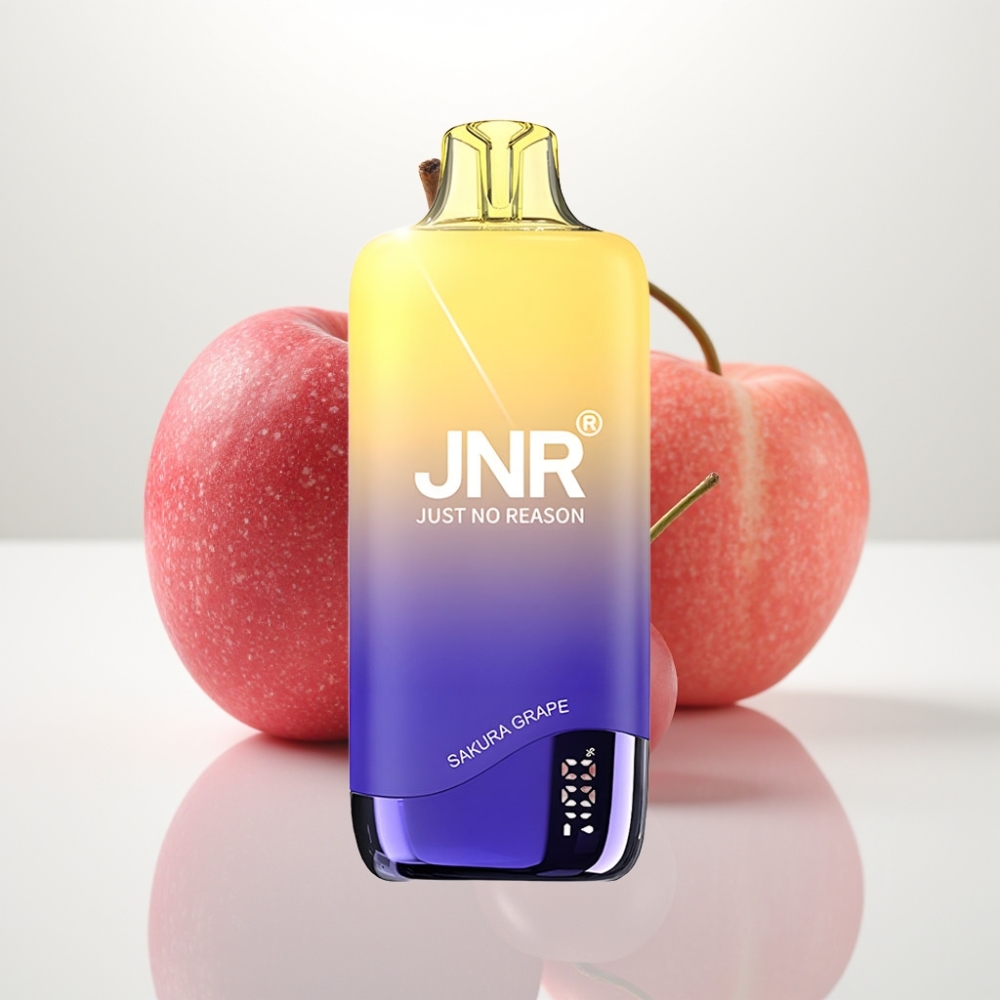 JNR Rainbow 10500 Puffs Vape Desechable - Uva Sakura 18ml Tipo-C