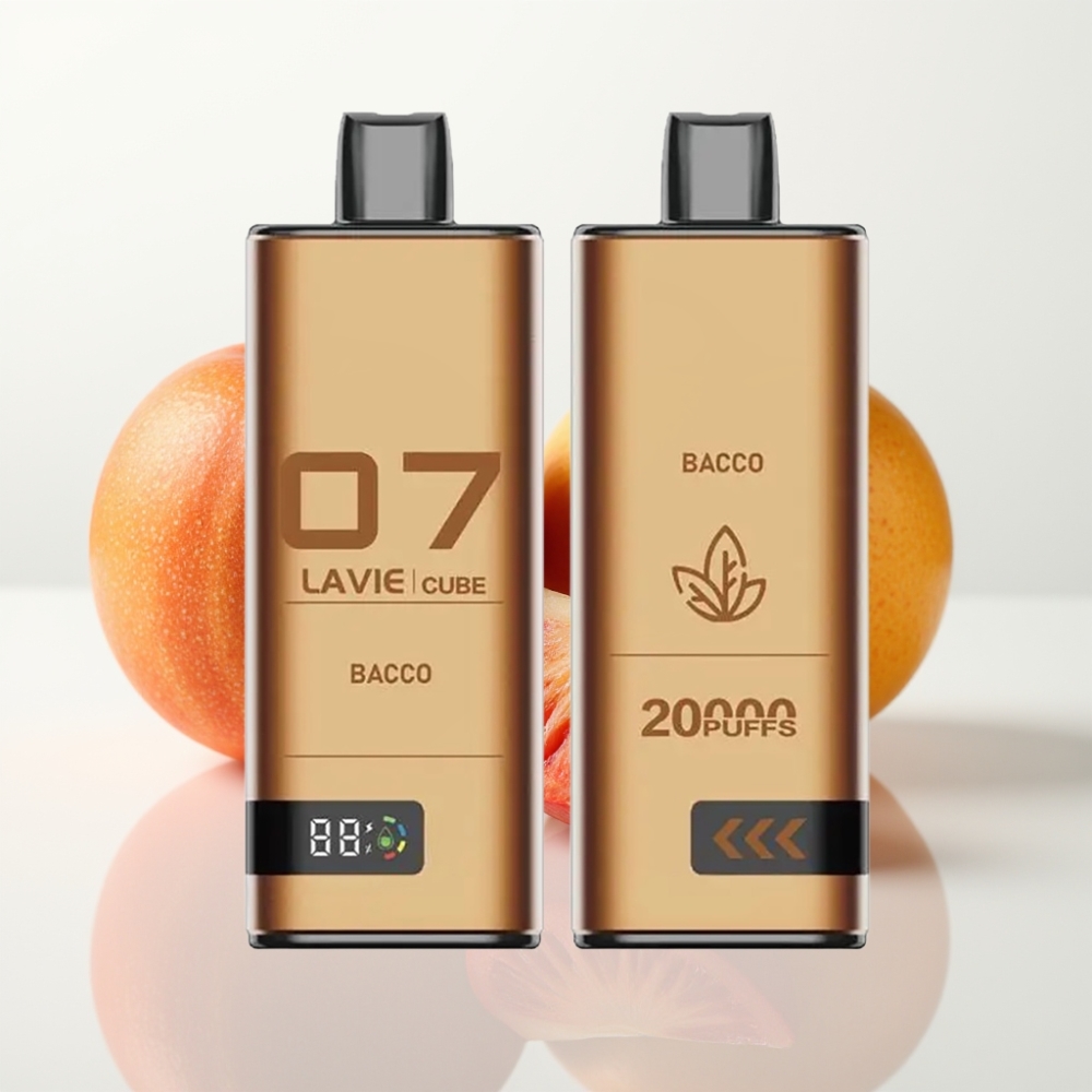 Lavie Cube 20000 Puffs Desechable Vape Bacco - 28ML Tipo C 5 Nic Sal