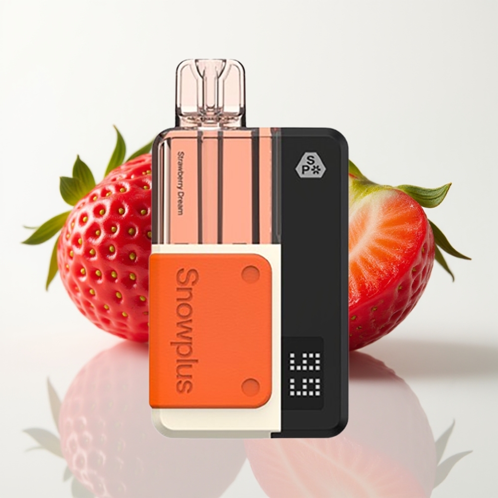 Snowplus Swift 5000 Puffs Kit Prefabricado con Sabor a Fresa y Doble Malla 1000 mAh