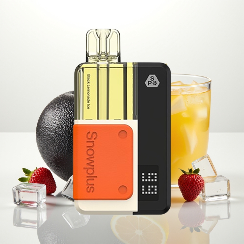 Snowplus Swift 5000 Puffs Pod Kit Dual Mesh - Limonada Negra Helada