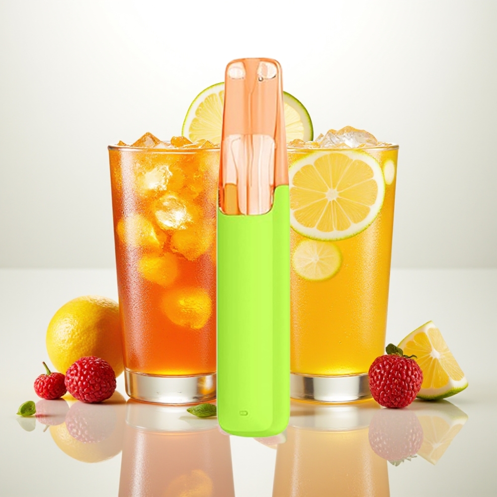 Snowplus Dash 4000 Puffs Dispositivo Desechable con Té Helado de Limón Espumoso y Atomizador Cerámico