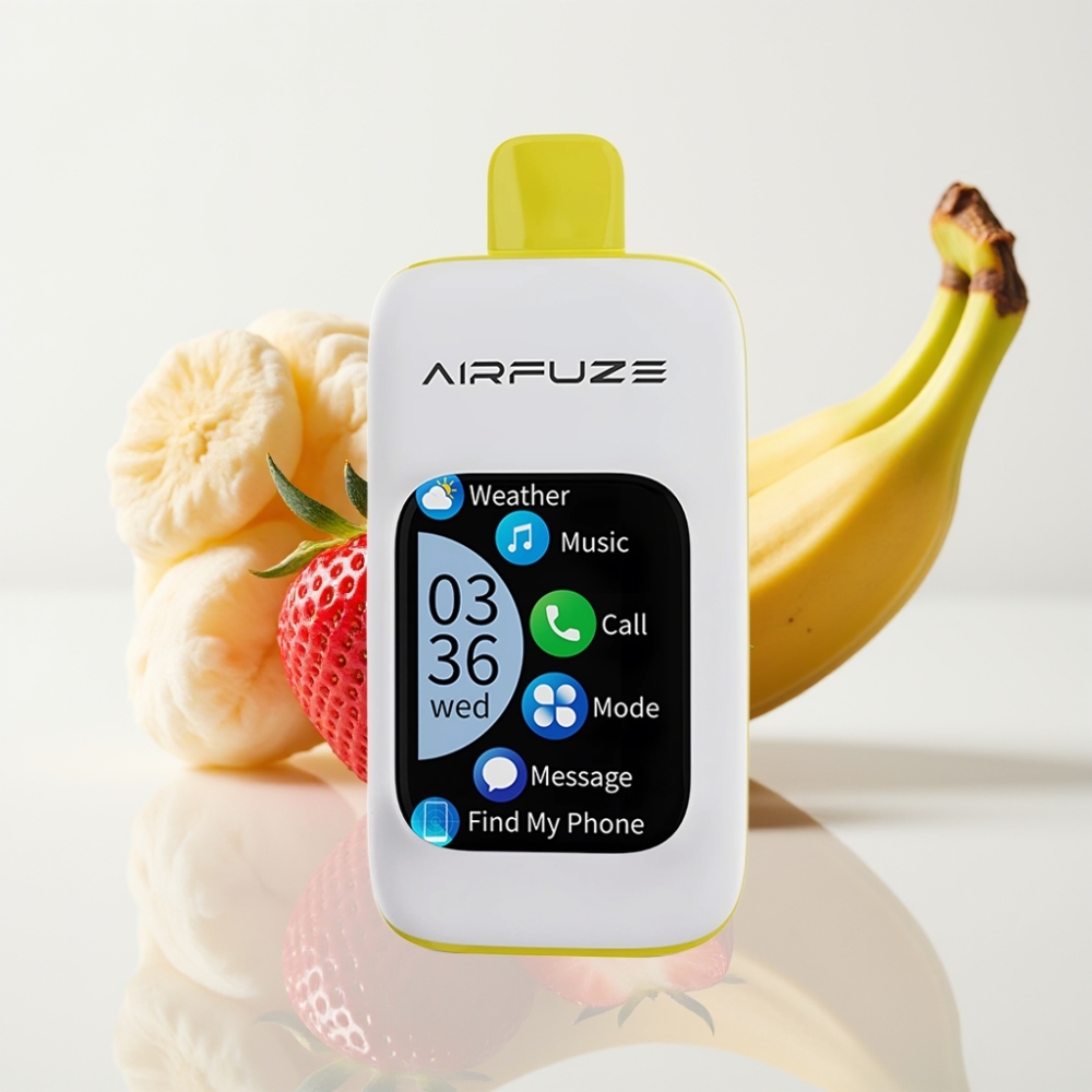 AirFuze Smart Pro 40000 Puffs - Fresa Plátano - 20ml 900mAh 3 Modos