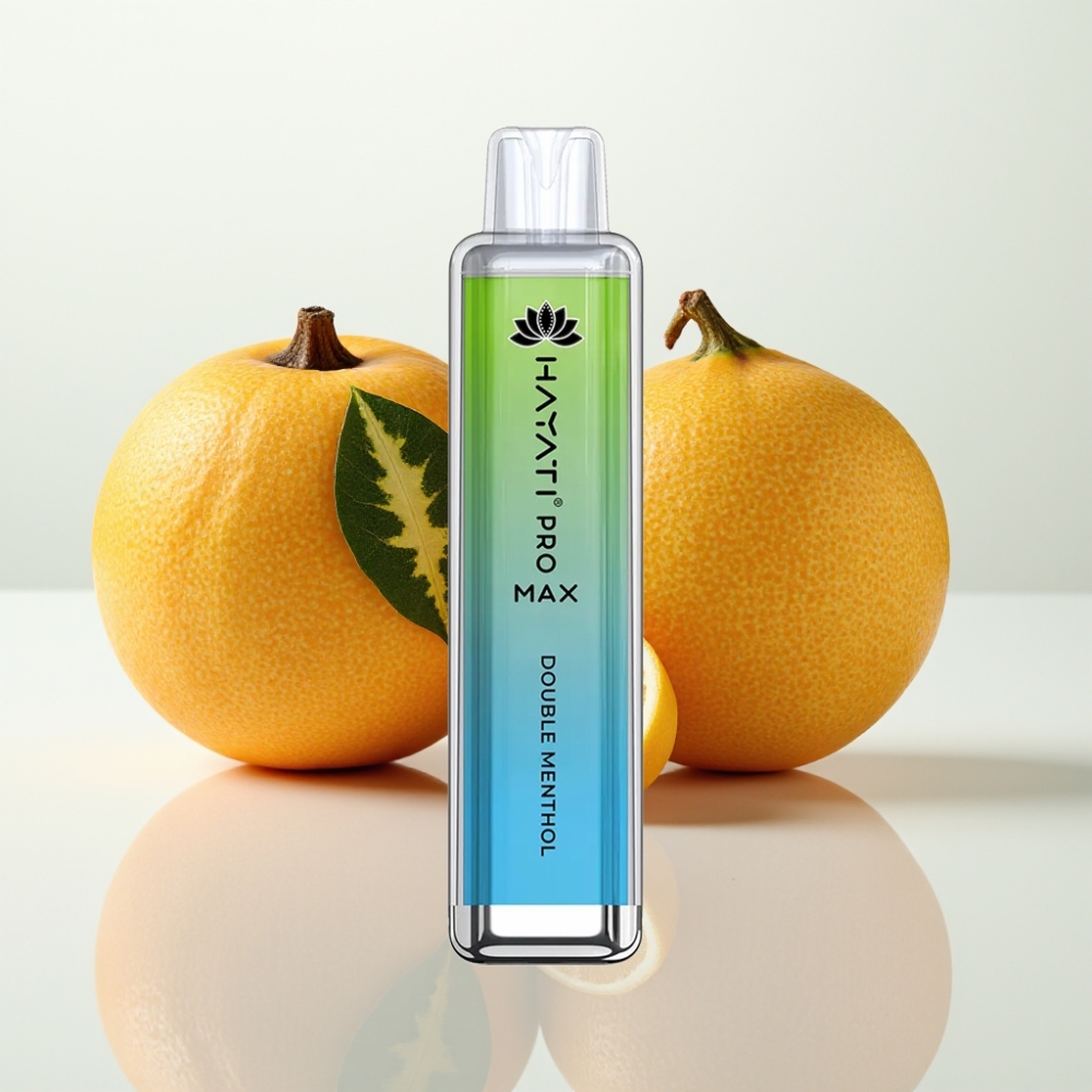 Hayati Pro Max 4000 Puffs Vape Desechable Doble Menta Recargable
