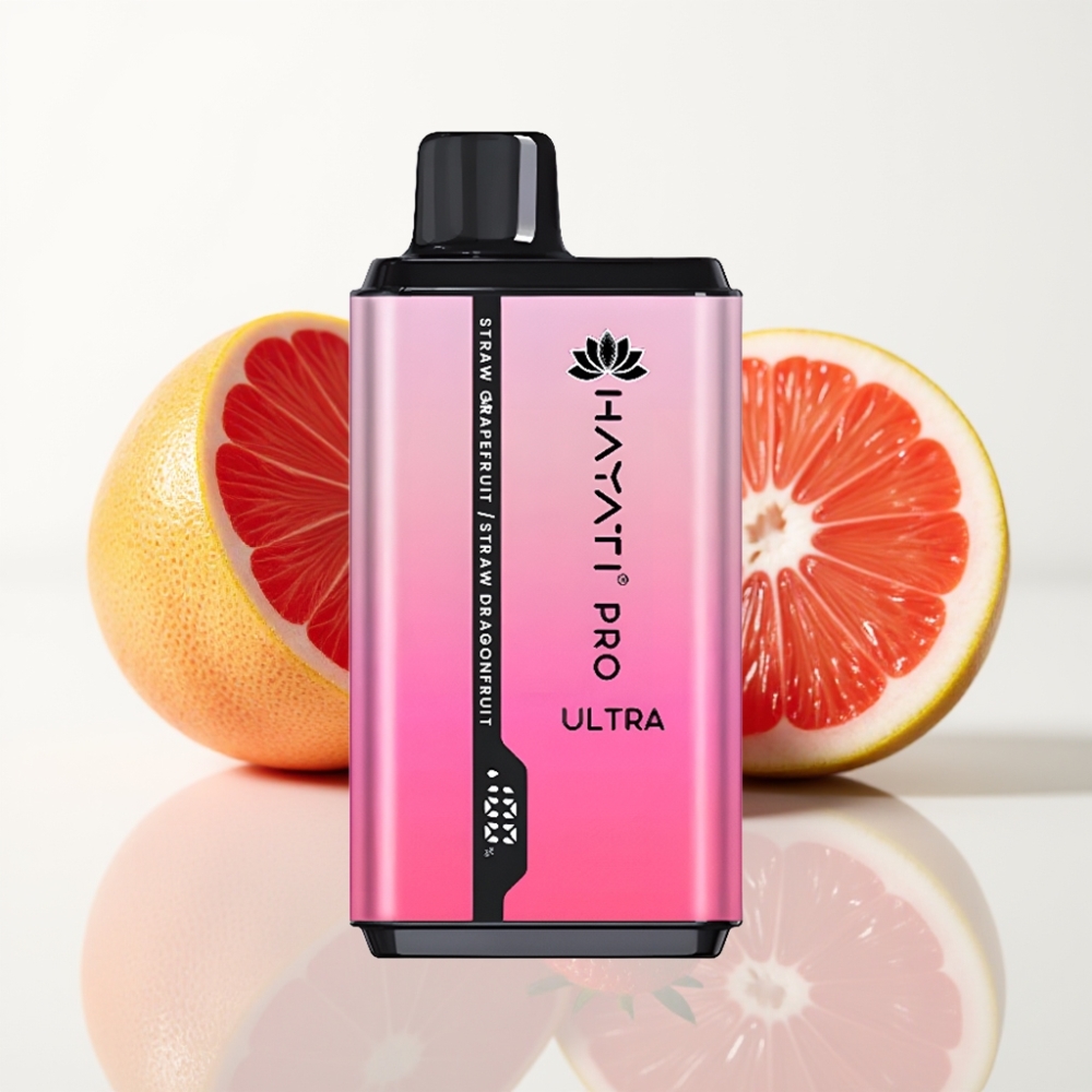 Hayati Pro Ultra 15000 Puffs Fresa Pomelo Fresa Pitahaya