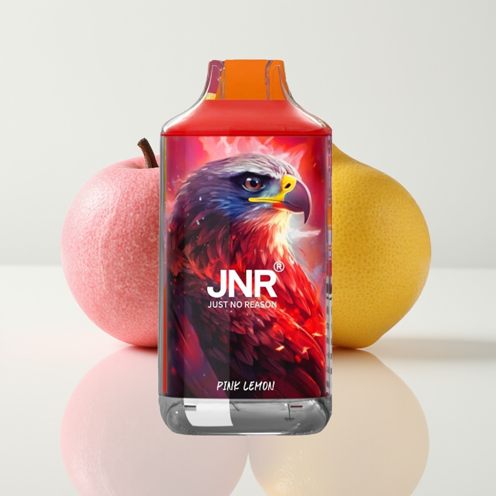 JNR Falcon 16000 Puffs Vape Disposable - Limón Rosa 850mAh Tipo C