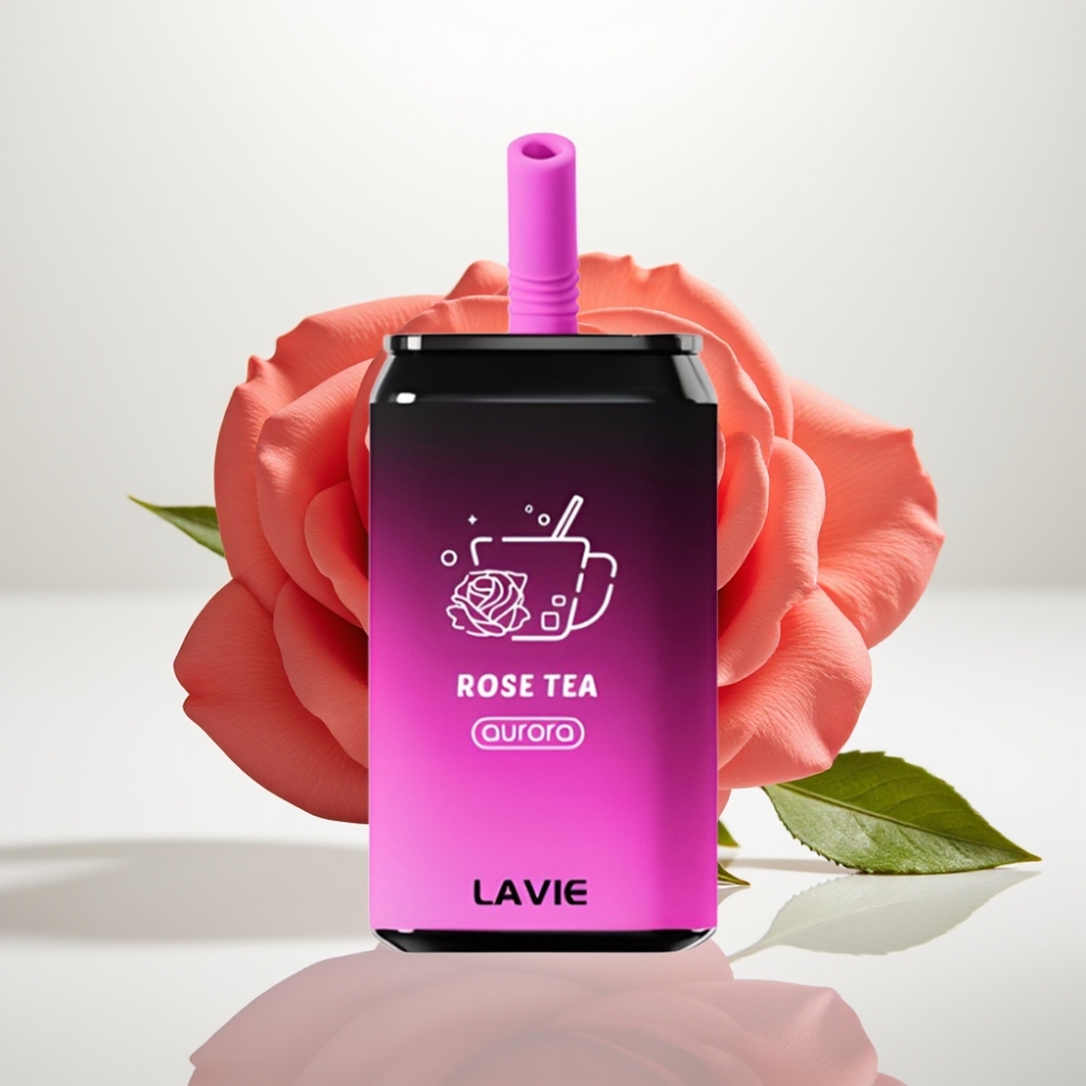 LAVIE Aurora 11000 Puffs Vape Desechable - Té de Rosas 22ML Tipo C