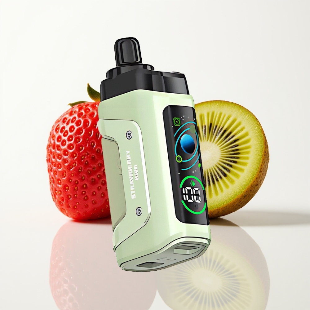 Razz Bar 45000 Puffs Vape Desechable Fresa Kiwi con Bobina Mesh 10 Ohm