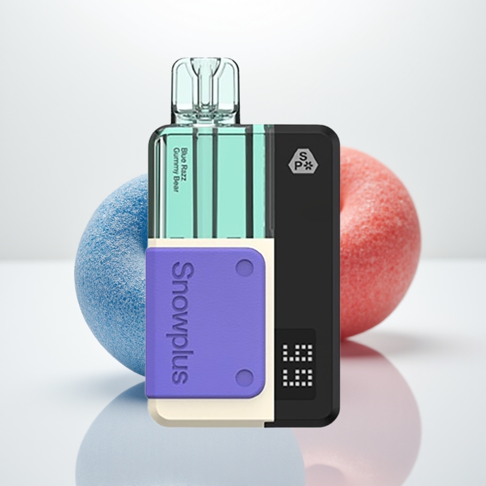 Snowplus Swift 5000 Puffs Kit Prefabricado Doble Malla - Osito de Goma Azul