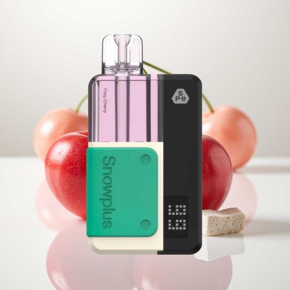 Snowplus Swift Pod Kit 15000 Puffs Cereza Efervescente - Dual Mesh 1000mAh 2+10ml