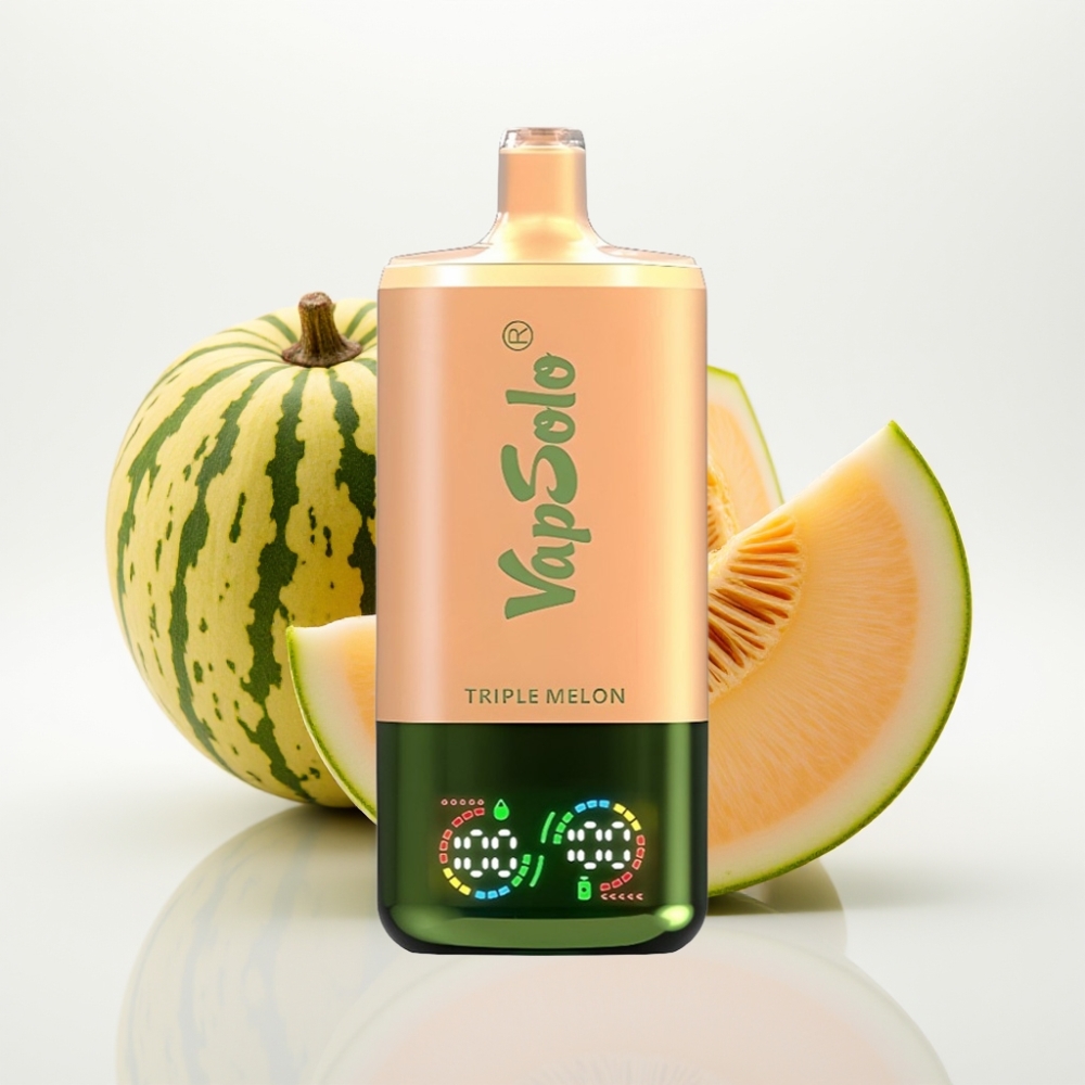 VapSolo Triple 30000 Puffs Triple Melón – 40ml 20mg/50mg Tipo-C