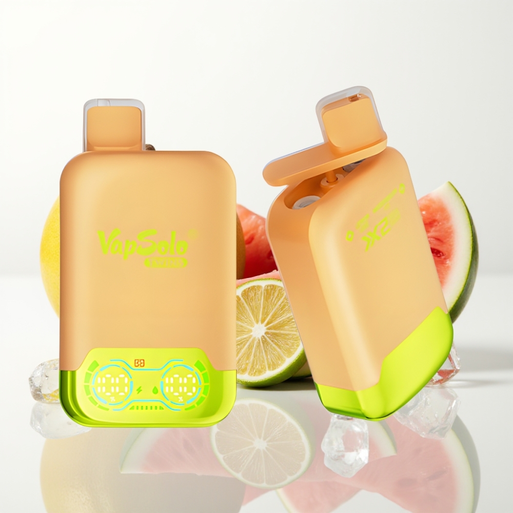 Vapsolo Twins 20000 Puffs Lima Limón Sandía Helada - 40ml Tipo-C 20mg/50mg